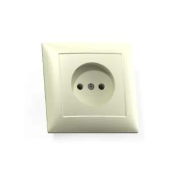 Розетка 1-м СП Селена РС16-369 16А IP20 сл. кость Кунцево 8145